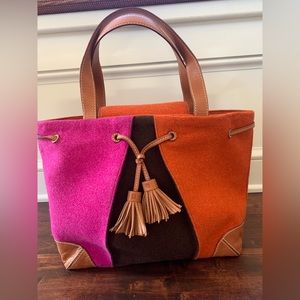 NWOT Kate Spade felt tote bag